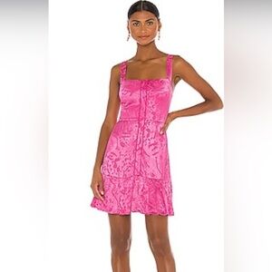 Alys Dress in Vivid Fuchsia
ALEXIS